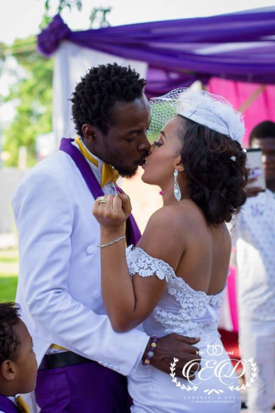 Throwback photos of Kwaw Kese and his wife's wedding surfaces