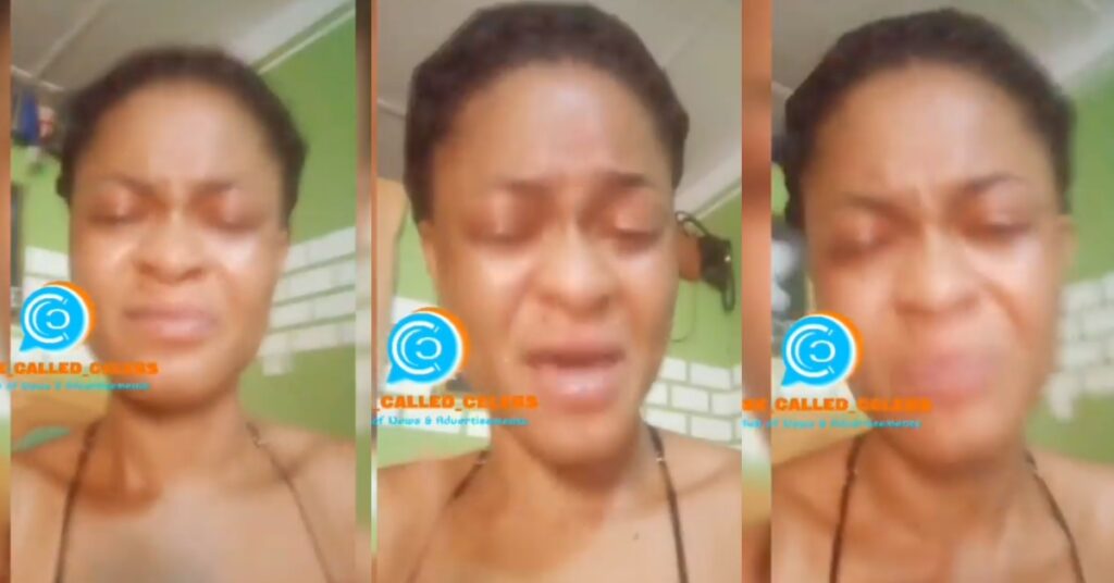 Beautiful Lady cries and curses Boyfriend for impregnating another Girl - Video