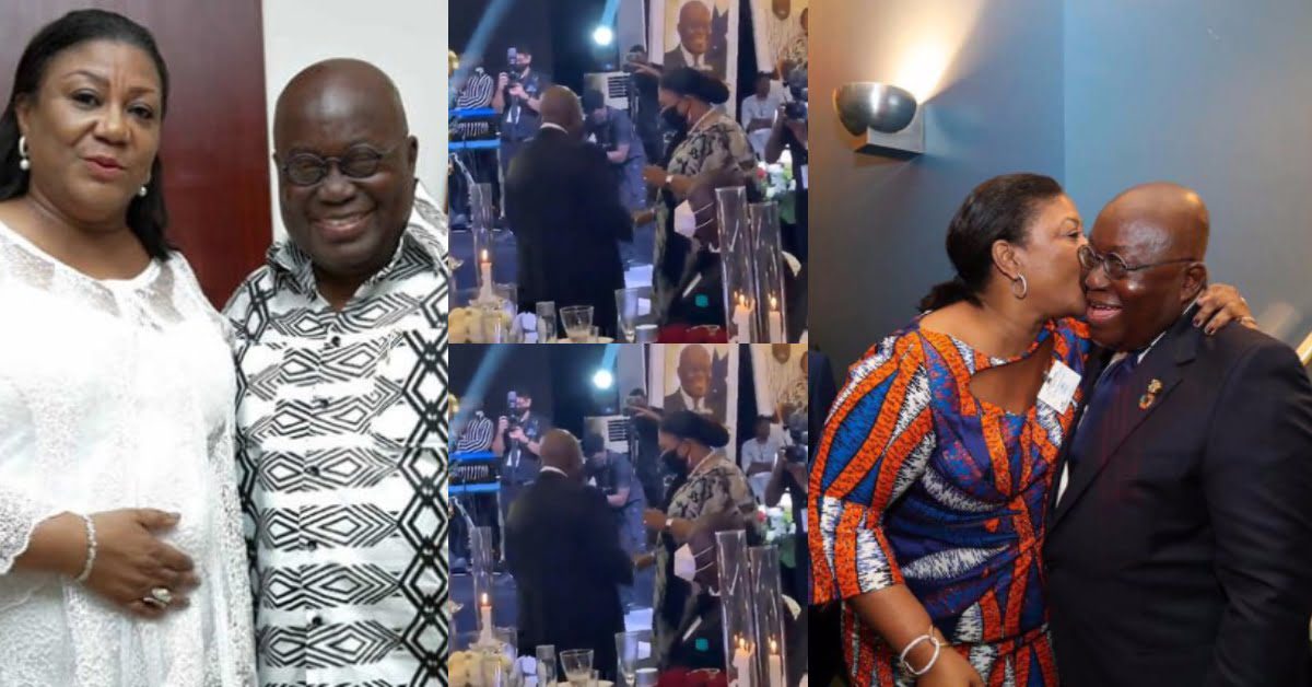Beautiful video of Prez. Nana Addo and wife, Rebecca on the dance floor surfaces