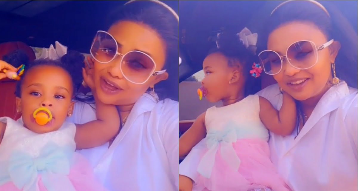 Adorable video of Baby Maxin expressing love to Mcbrown surfaces