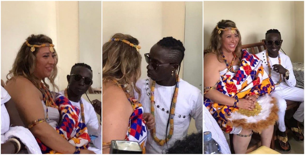 Videos and Pictures of Patapaa Amisty's colourful wedding ceremony.
