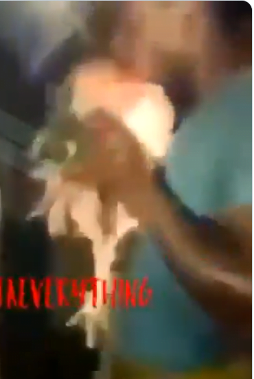 Video of “Lagos Big Boys” eating a live chicken in a club surfaces