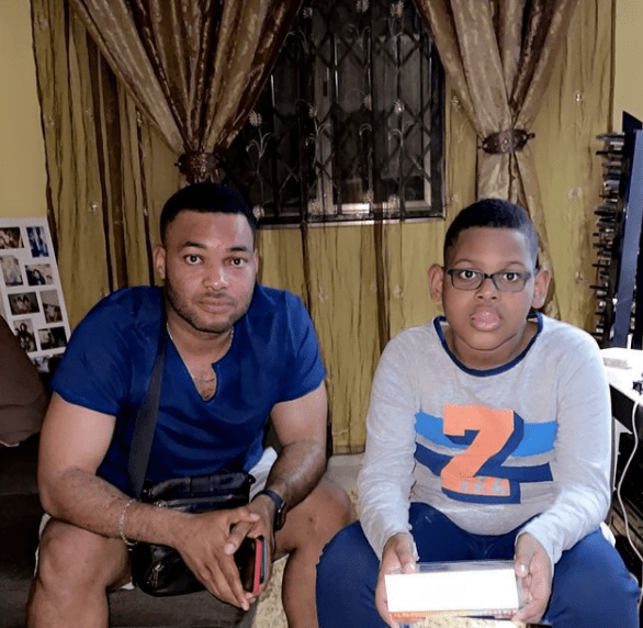 see photos of the handsome son of Juliet Ibrahim and Kwadwo Safo Jnr