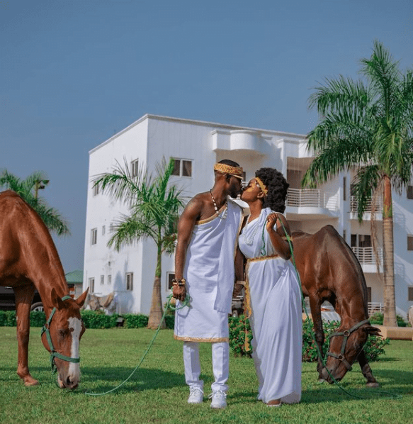 Okyeame Kwame and his wife stuns the internet as they celebrate 12 years of marriage - Video