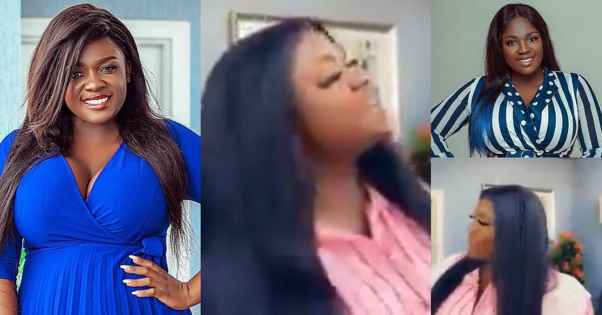 Tracey Boakye proves she is rich, affords born straight hair worth GHC3,380 - Video