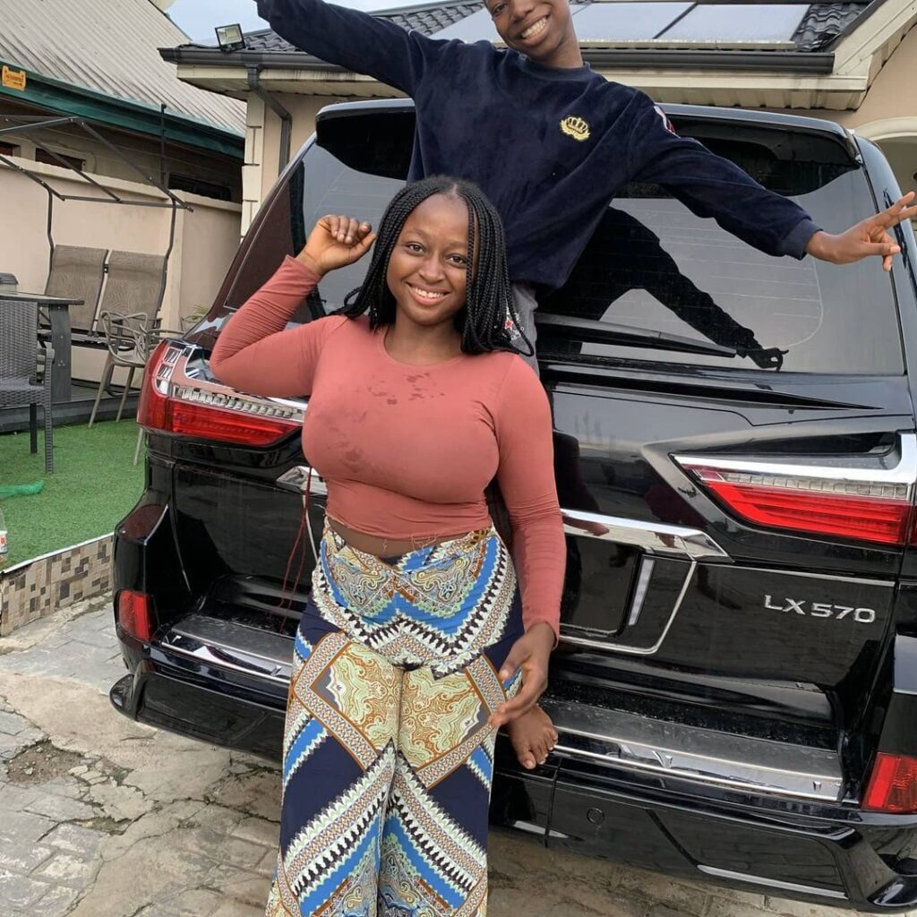 Emmanuella of Mark Angel Comedy buys new expensive Lexus LX570 Jeep for herself - Photos