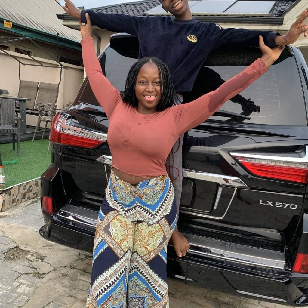 Emmanuella of Mark Angel Comedy buys new expensive Lexus LX570 Jeep for herself - Photos