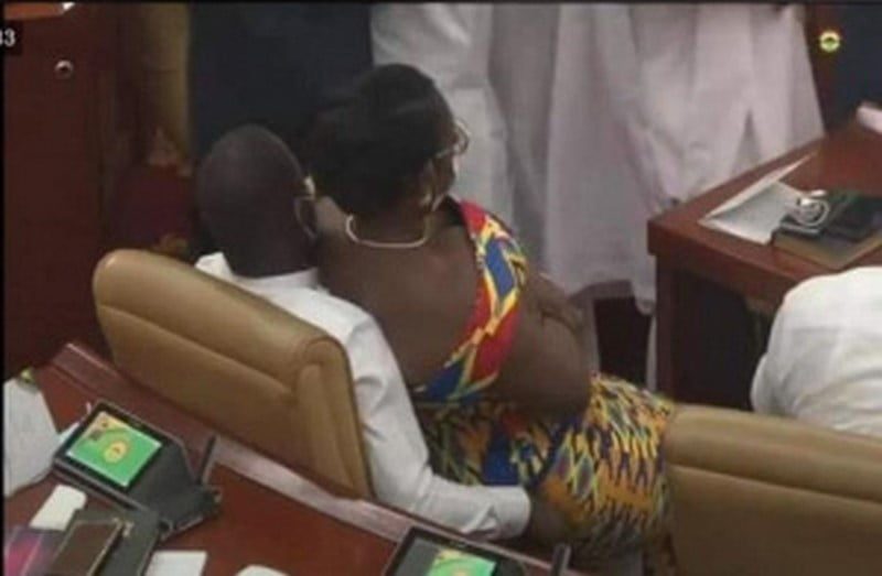 Ursula Owusu’s sitting on Akandoh’s lap is not the reason for disqualifying her – Mahama Ayariga