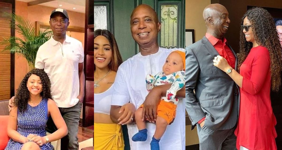 "I pray my daughter marries an Old man like me in future"- Ned Nwoko