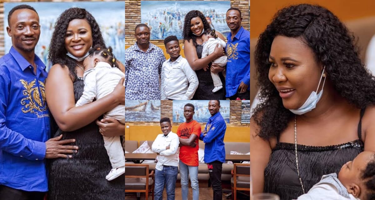 Salinko shares beautiful pictures of his wife and children on social media (photos)