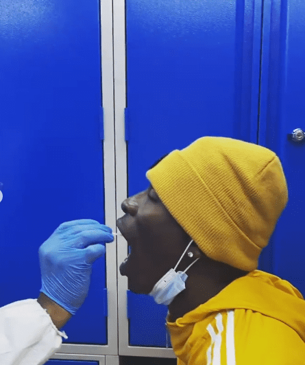 Shatta Wale tests for COVID-19 as he changes his name - Video