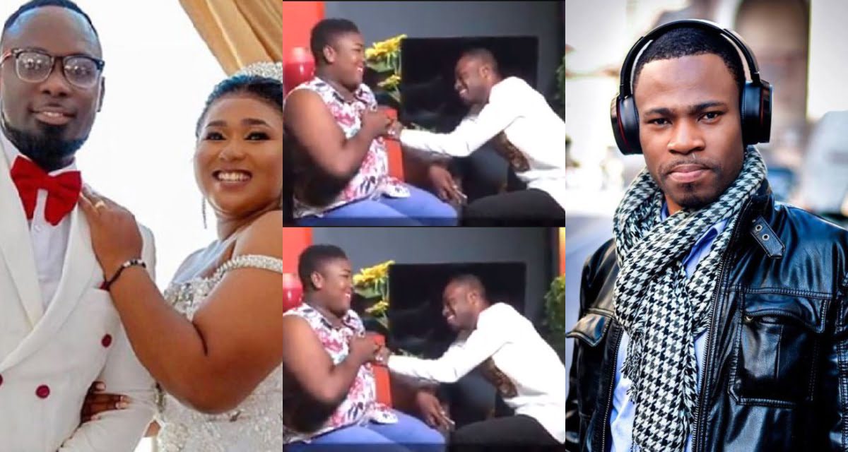 Kofi Adomah Spotted fondling the br£ast of married Xandy Kamel in a viral video