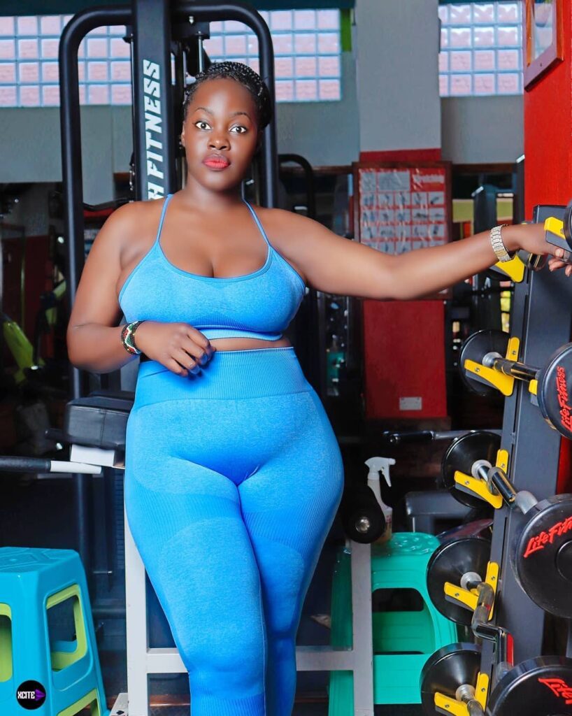 Lady working out at the gym gets men confuse on social media (photos)