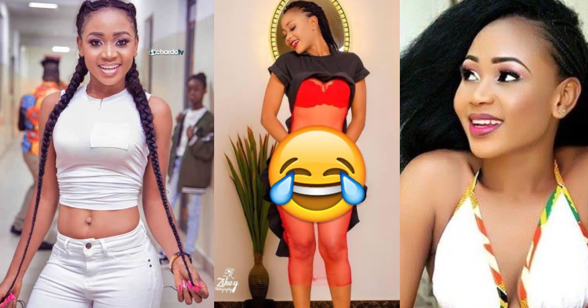 Akuapem Poloo goes N@k3t in new pictures against her own words (photos)