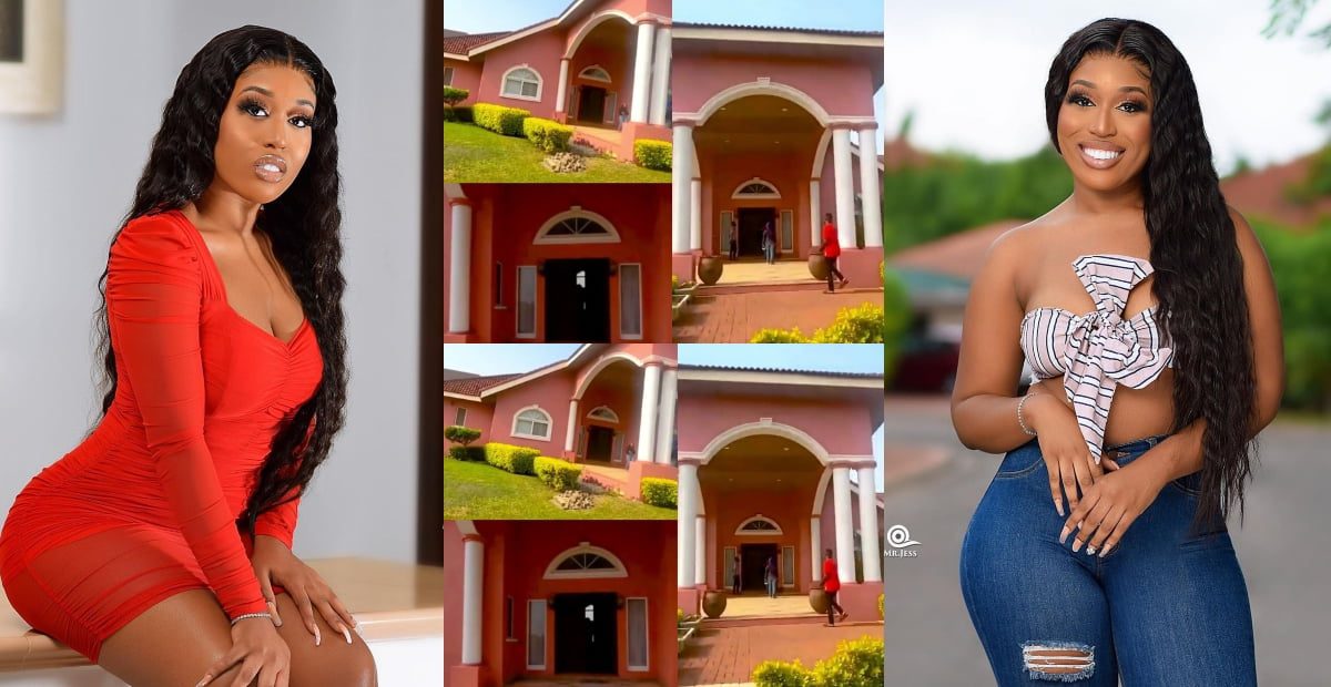 Fantana shows the mansion she has built with her music money (video)