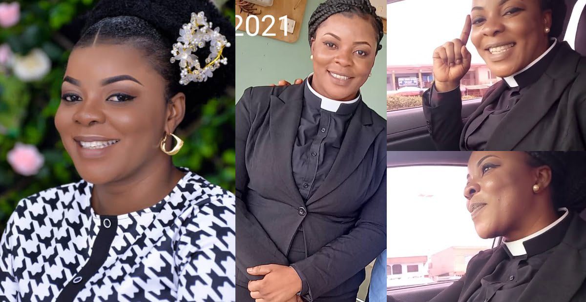 Gloria Kani finally ordained as a Minister of God (video)
