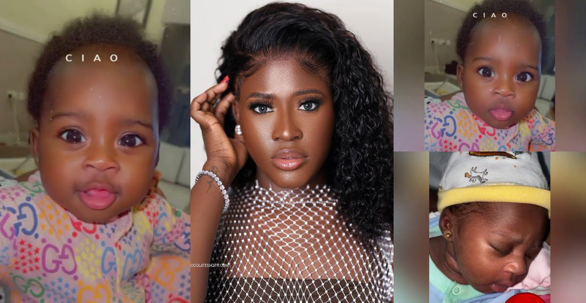 "I am so blessed to be a mother"- Fella Makafui says as she flaunts her baby girl (video)