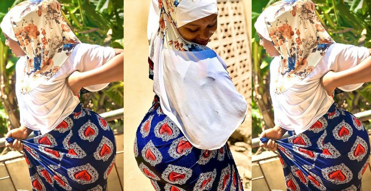 "I need a boyfriend who can handle me well"- Muslim lady with huge Backside reveals
