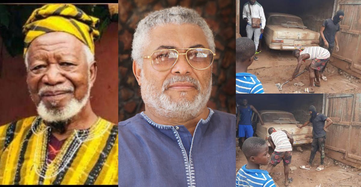 Meet the man who hid the most expensive Mercedes Benz in Ghana for 35 years because of Rawlings