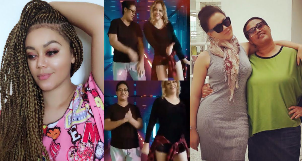 Nadia Buari and her mother trills social media with their dance moves (video)