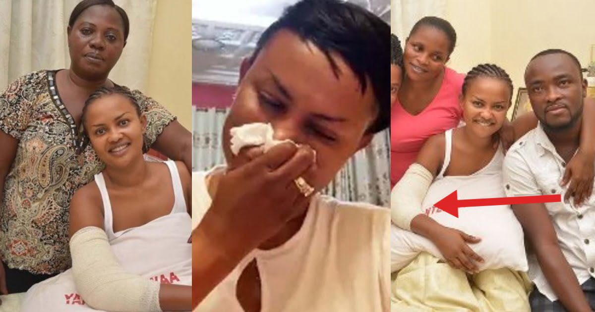 Nana Ama Mcbrown speaks on the Accident she was involved in with her husband.
