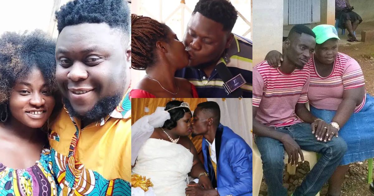 Take a look at how Otele and Mmebusem with their wives showed that love isn't about appearance.