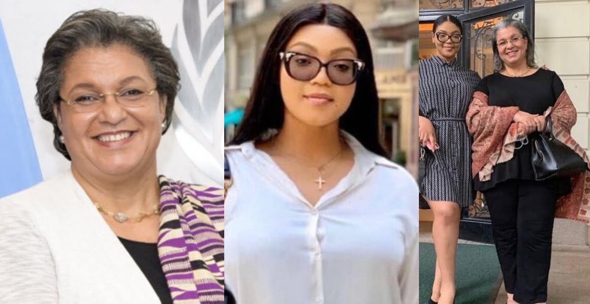 The beautiful daughter of Hannah Tetteh surfaces online (photo)