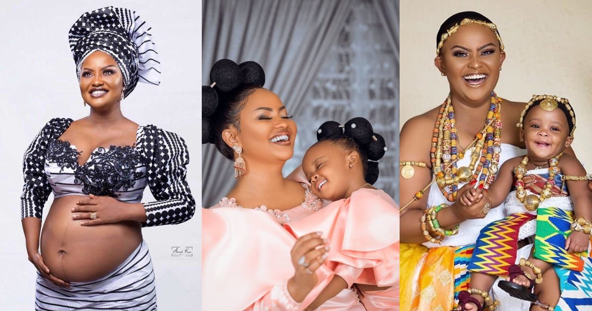 "When I see my daughter sleeping, I can't believe I gave birth"- Nana Ama Mcbrown