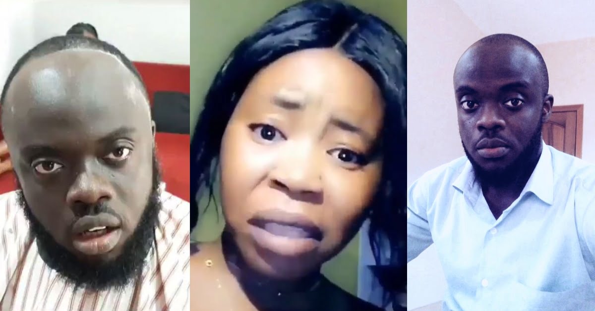 'Your head like water closet'-Angry Lady Blast Kwadwo Sheldon for this reason (video)