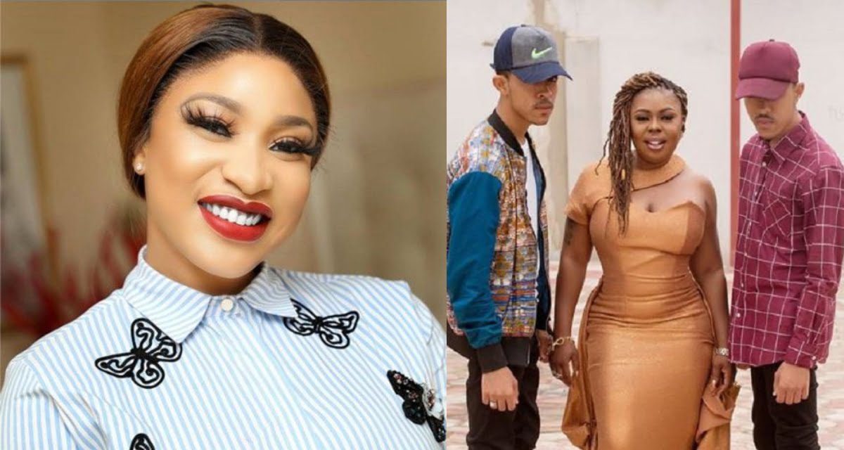 Tonto Dikeh Supports Afia Schwarzenegger for saying her children will not marry any lady from Ghana.