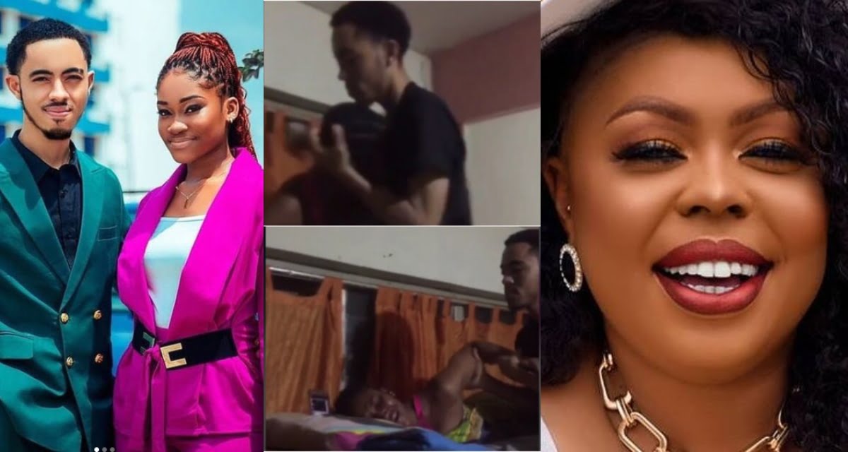Afia Schwarzenegger's Son asks his girlfriend to stop crying and return to him after his mother broke them up (Video)