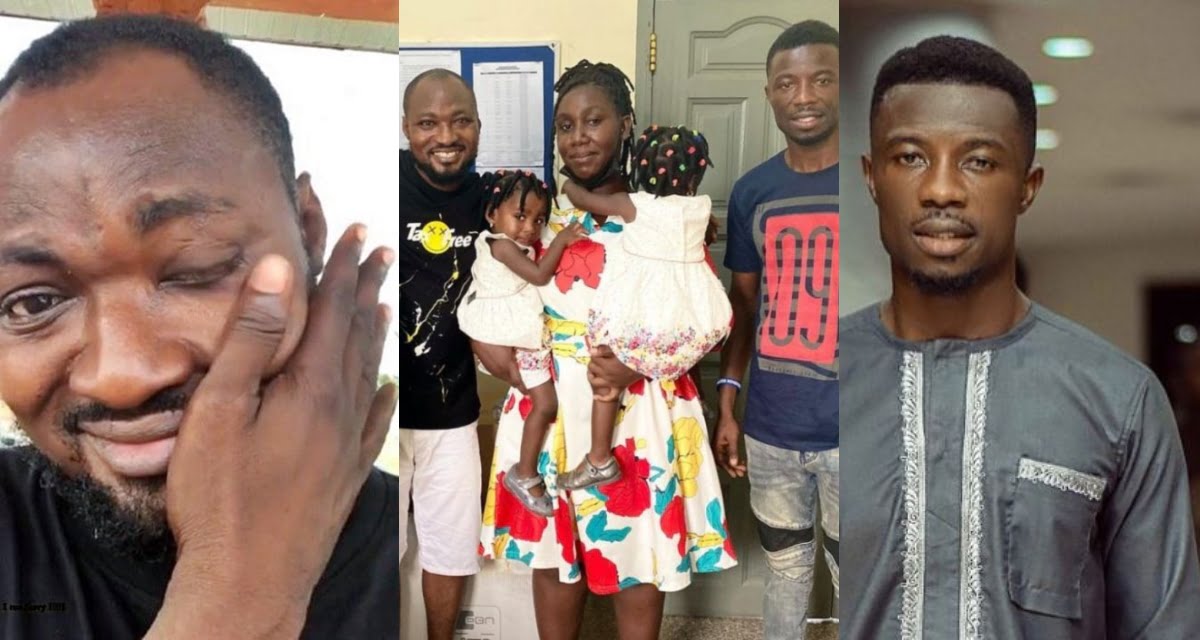 Read Funny face's emotional message to Kwaku Manu after he helped him recover from Depression.