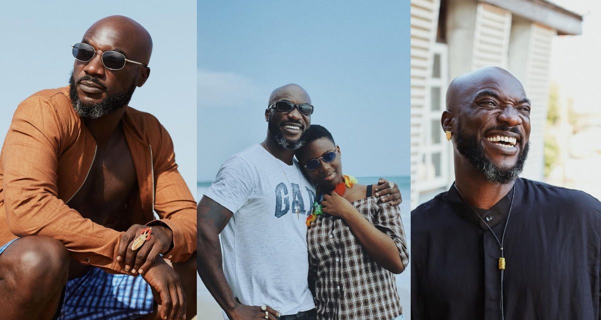 Kwabena Kwabena flaunts his 13 years old daughter on social media as she celebrates her birthday (photos)