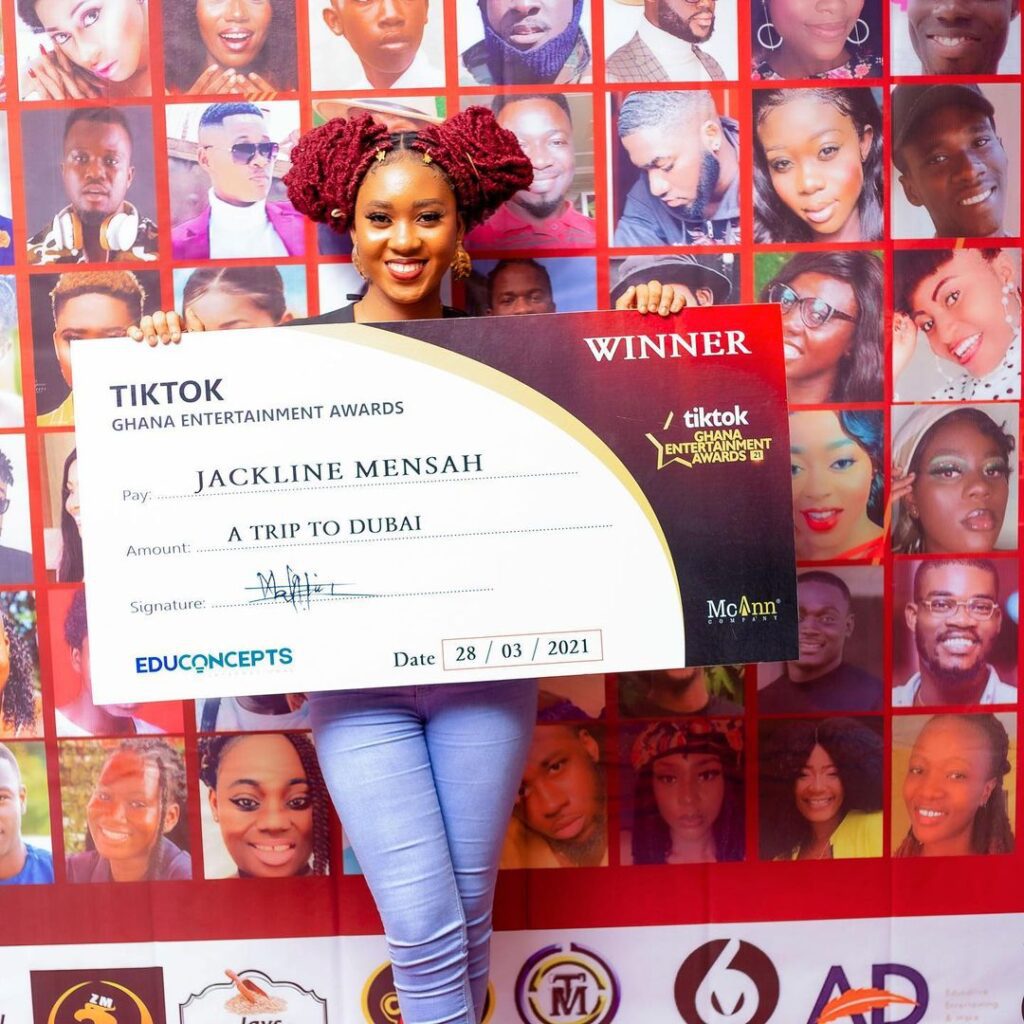Ghana Entertainment Awards 2021: Hajia Bintu, Asantewaa, Jackeline Mensah wins for Tik Tok - Check out full list