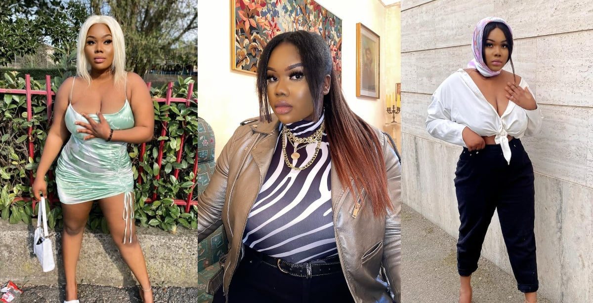Medikal's supposed side chick celebrates her birthday by releasing stunning pictures of herself.