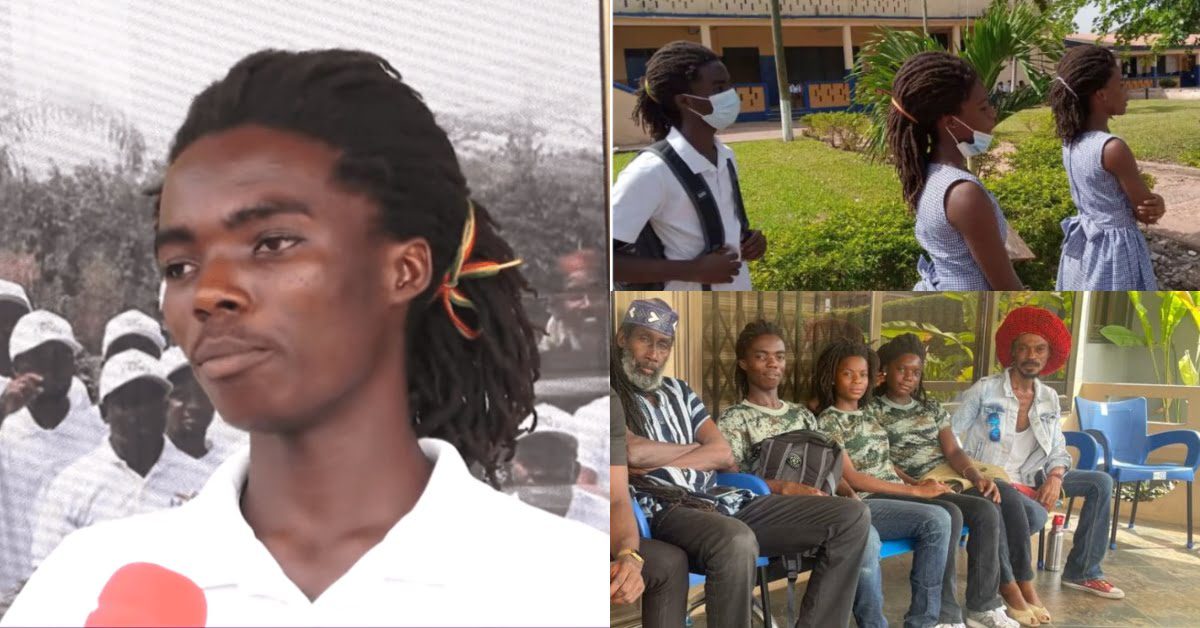 Rasta Boy and his family sue Achimota School demanding money and immediate admission in court.