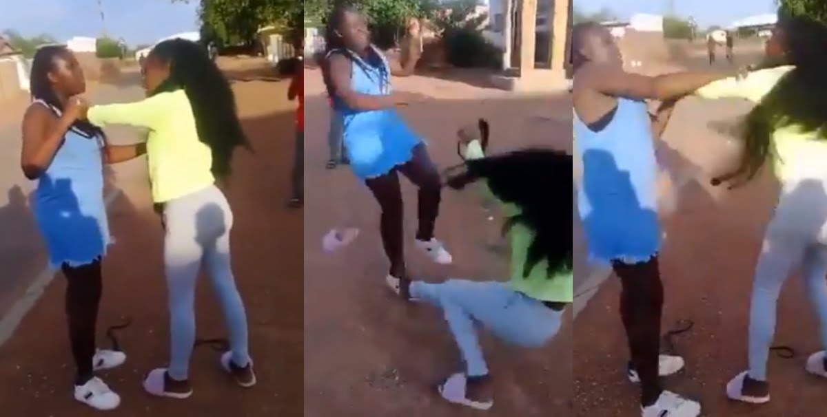 Two friends engage in a Kungfu fight after one cheated with the other's boyfriend (video)