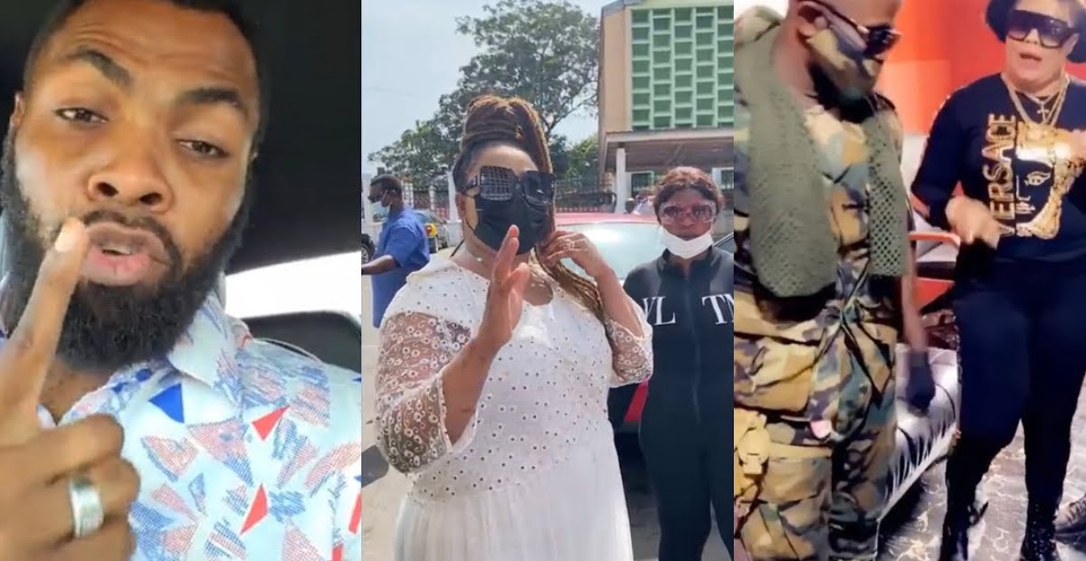 Obofour re-arrest Agradaa after she was granted bail (video)