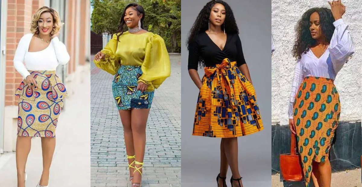 Ankara skirts with top styles you can try today.