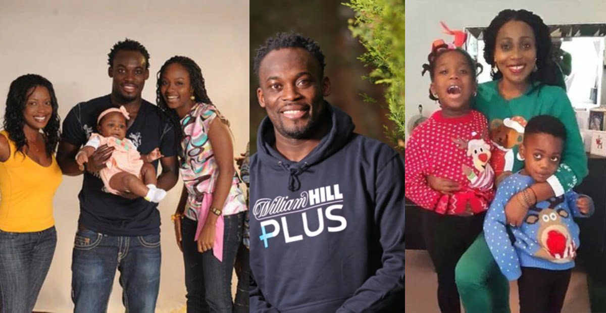See pictures of Micheal Essien, his wife and children