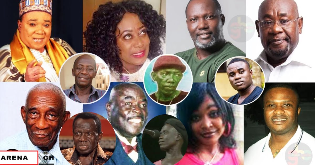 33 dead popular Ghanaian actors and actress - Video
