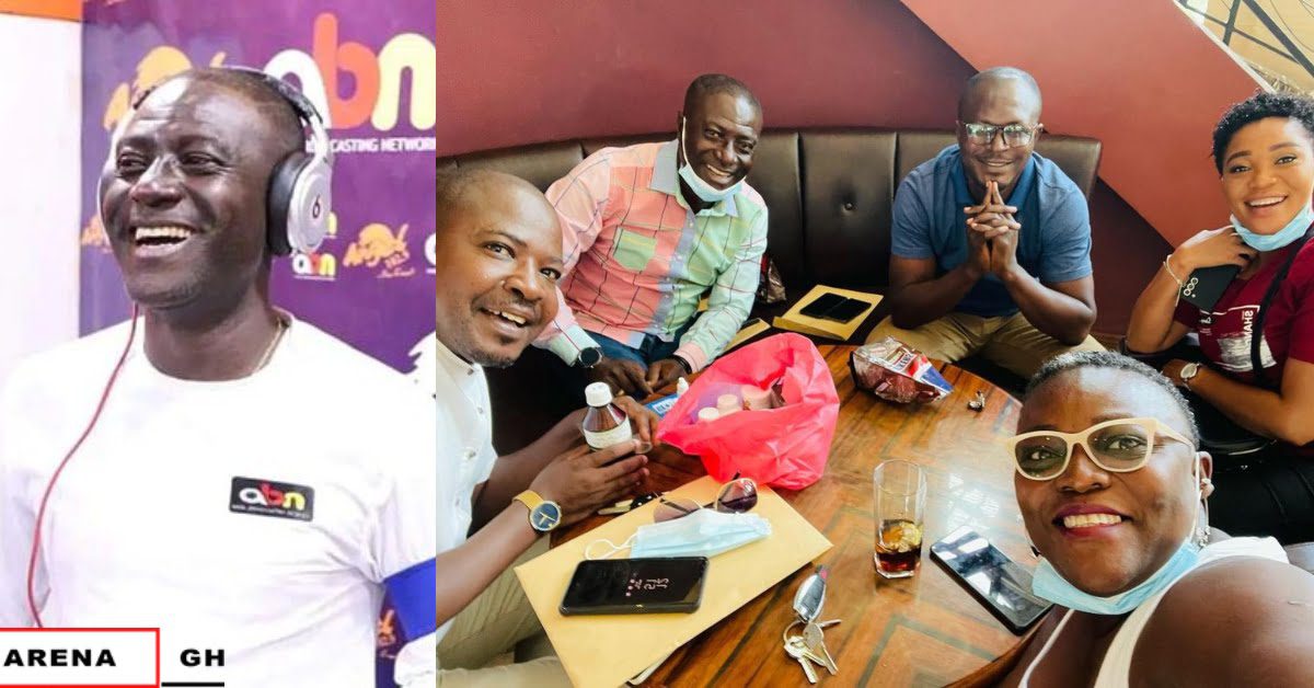 Against bewu - Says Captain Smart as he reunites with Nana Yaa Brefo and Angel crew (Photos)