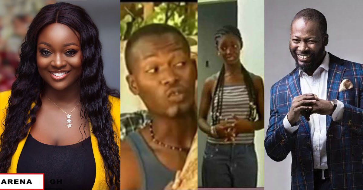Old video of 'Pusher' flirting around Jackie Appiah pops up - Watch