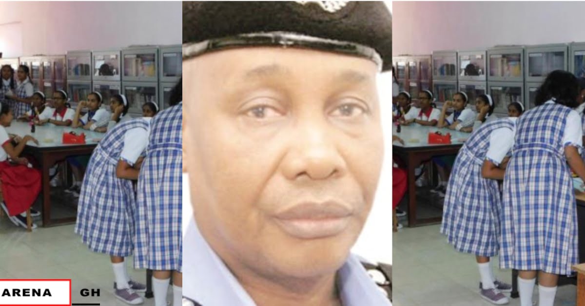 Police Officer storm school with his squad to harass teachers for disciplining his daughter.