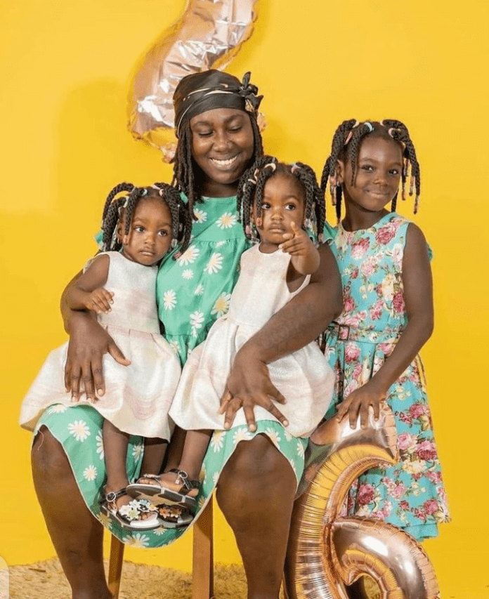 Funny Face and Baby Mama celebrates their twins birthday with beautiful photos