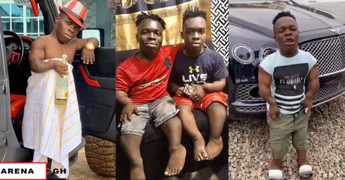 Shatta Bandle shares a picture of his younger brother who looks just like him