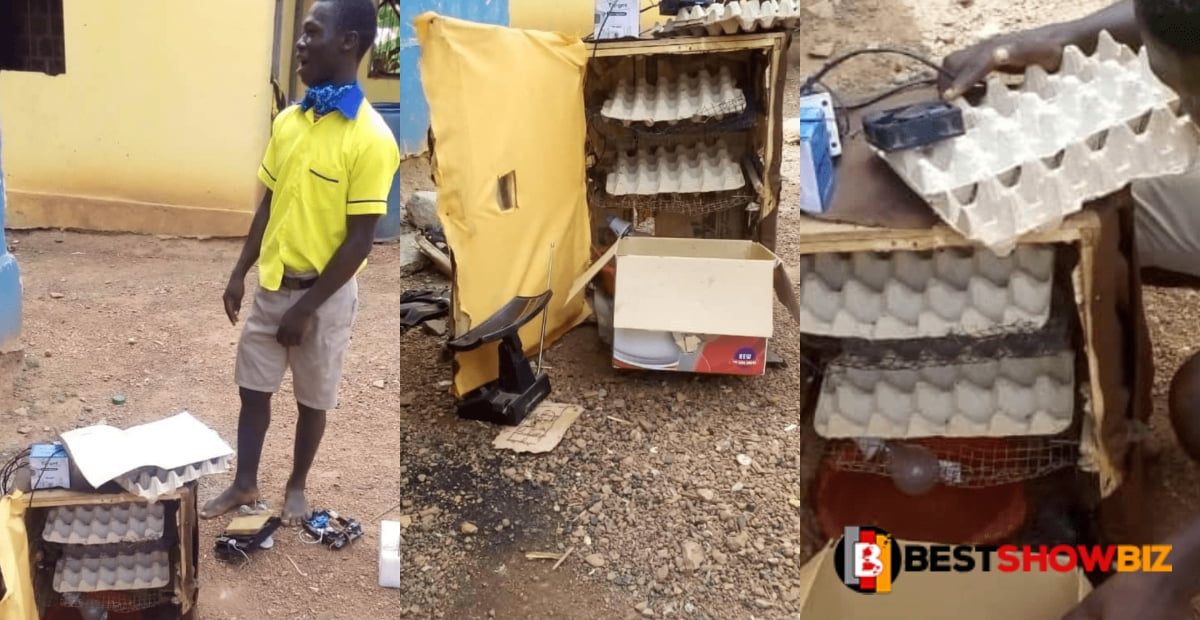 JHS 2 student invents electric incubator with local materials (photos)