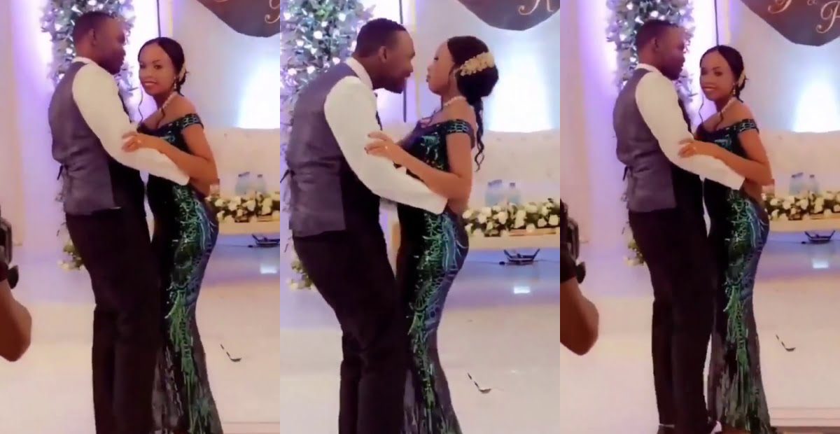 Bride humiliates the groom after she refused to kiss him on their wedding day (video)