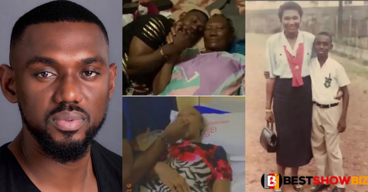 Actor Eddie Watson's mother is dead: sad video of him feeding her at the hospital surfaces
