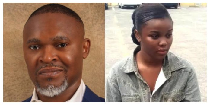 CCTV footage of Chidinma and late Mr. Ataga before she killed him surfaces online - Video